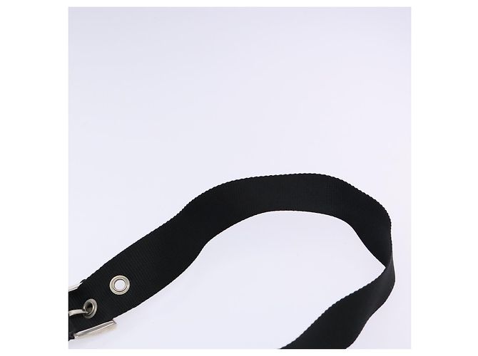 Borsa a Spalla PRADA in Nylon Pelle Nera Argento Autentica bs28220 Nero - vista 14