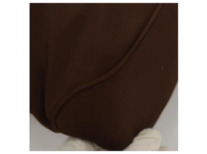 Borsa a Spalla Vala in Tela Marrone Argento di Salvatore Ferragamo Auth bs28308 - vista 16