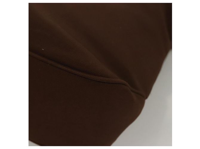 Borsa a Spalla Vala in Tela Marrone Argento di Salvatore Ferragamo Auth bs28308 - vista 17