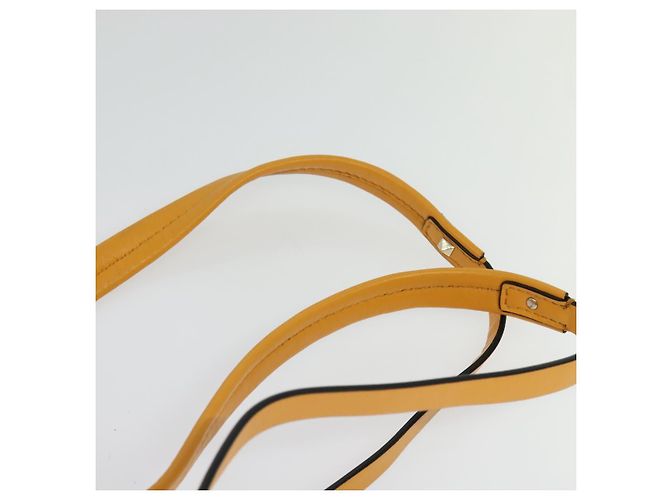 Sac à dos en cuir Valentino avec clous jaune argent authentique BA3815 Argenté - vue 8