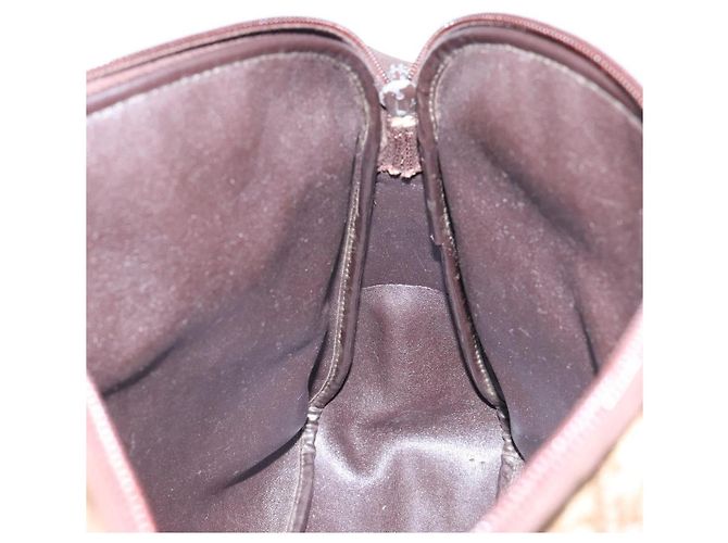 Sac à épaule en toile Trotter Christian Dior marron or Auth ep9928 Doré - vue 18