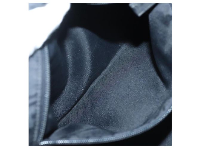 PRADA Borsa a mano in nylon nero chiaro Auth am8816 - vista 11