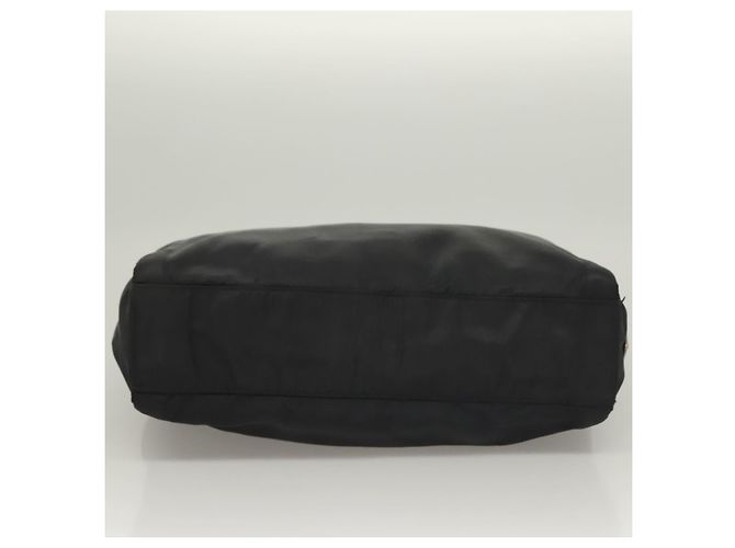 PRADA Borsa a mano in nylon nero chiaro Auth am8816 - vista 5