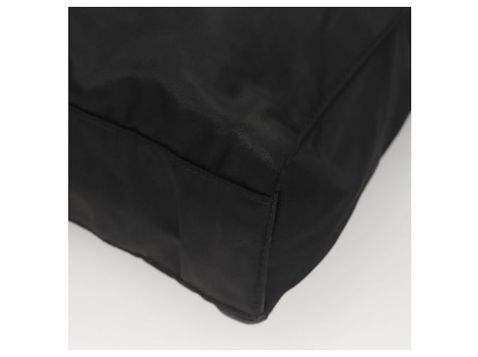 PRADA Borsa a mano in nylon nero chiaro Auth am8816 - vista 9