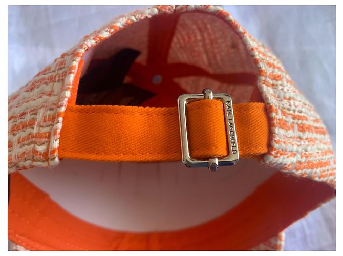 Karl Lagerfeld Tweed Cap Orange - Ansicht 11
