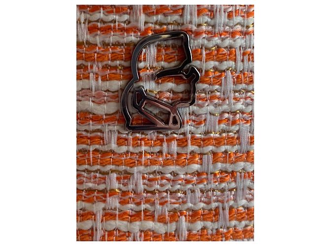 Karl Lagerfeld Tweed Cap Orange - Ansicht 2