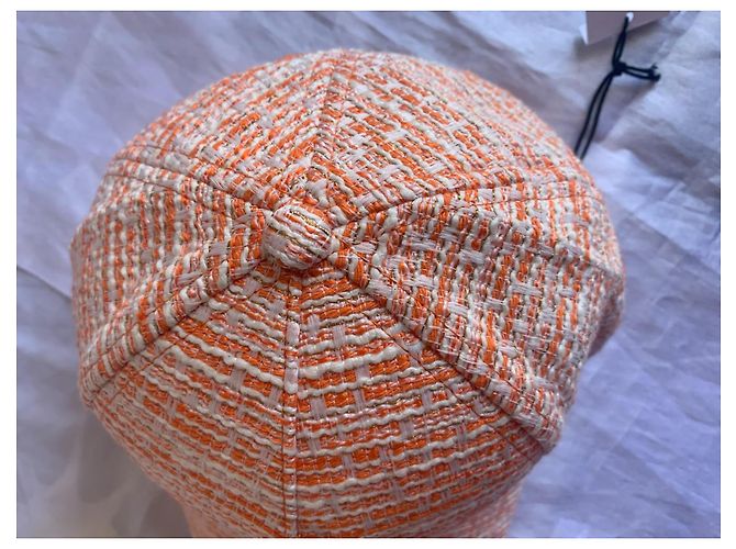Karl Lagerfeld Tweed Cap Orange - Ansicht 5