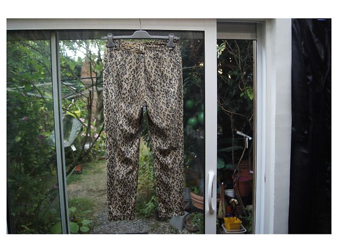 Autre Marque Calças com estampa de leopardo elásticas poliéster 38 fr - Ansicht 5