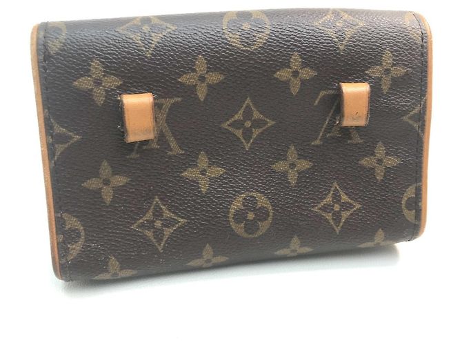 Borsa a vita Monogram Florentine di Louis Vuitton Marrone - vista 3