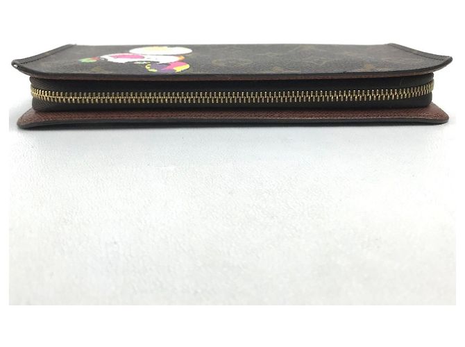 Portafoglio Lungo con Zip Panda Monogramma Louis Vuitton Marrone - vista 3