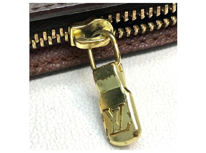Portafoglio Lungo con Zip Panda Monogramma Louis Vuitton Marrone - vista 6