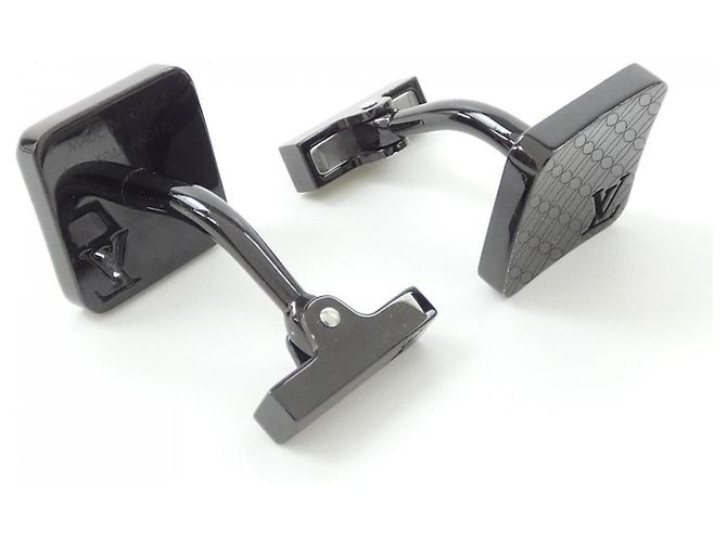 Gemelli neri Louis Vuitton Nero - vista 3