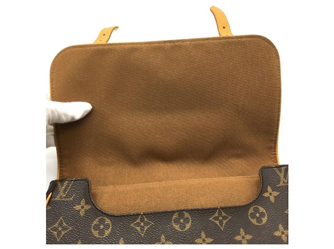 Borsa a tracolla Louis Vuitton Monogram Marel Marrone - vista 10