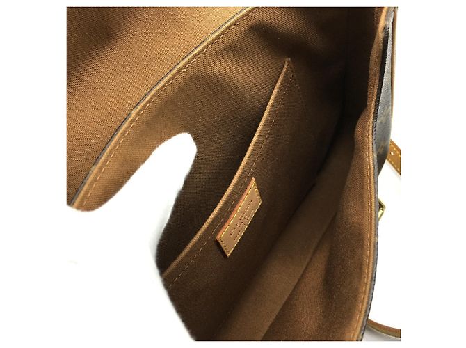 Borsa a tracolla Louis Vuitton Monogram Marel Marrone - vista 11