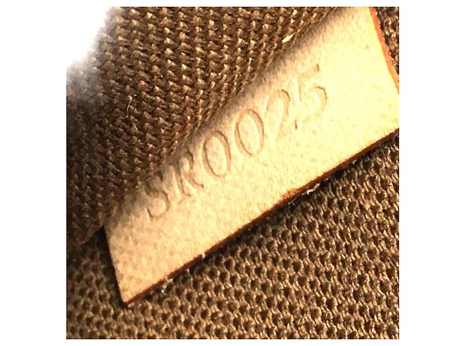 Borsa a tracolla Louis Vuitton Monogram Marel Marrone - vista 13