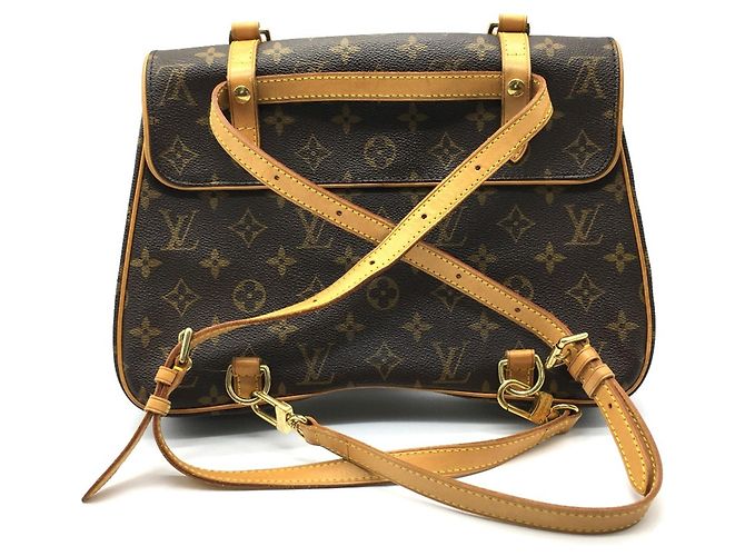 Borsa a tracolla Louis Vuitton Monogram Marel Marrone - vista 2