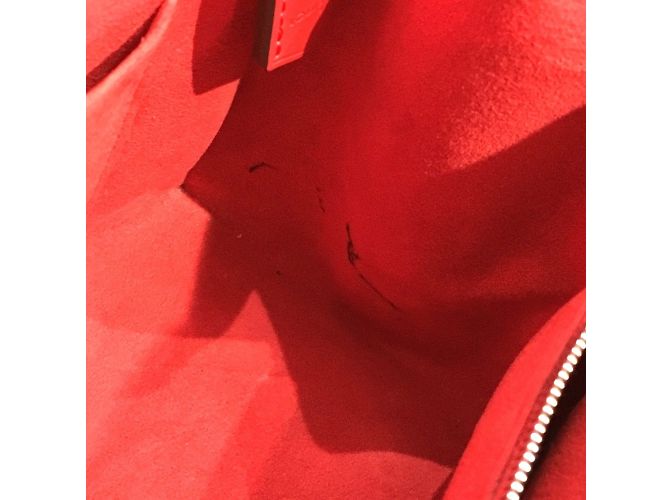 Borsa Louis Vuitton Epi Marly BB Rosso - vista 8