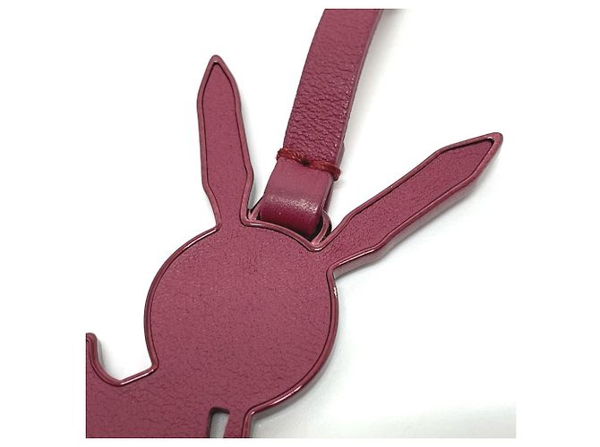 Portachiavi a forma di borsa LV Rabbit Jeff Koons M62735 di Louis Vuitton Bordò - vista 6
