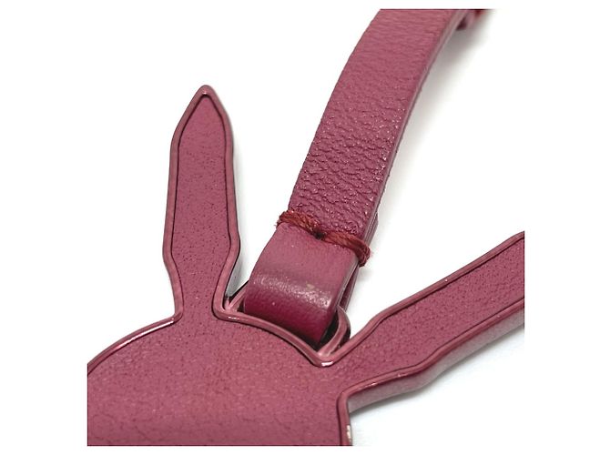 Portachiavi a forma di borsa LV Rabbit Jeff Koons M62735 di Louis Vuitton Bordò - vista 7