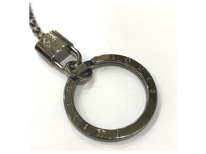 Louis Vuitton Silver Key Chain Silvery - view 2