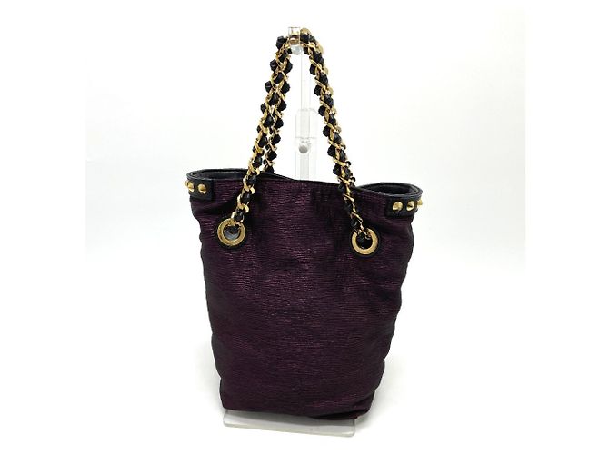 Néonoé Borsa tote NeoNoe Double Gesture di Louis Vuitton Nero Porpora - vista 2