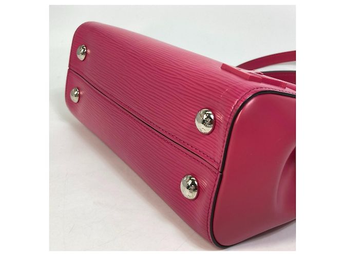 Borsa Cluny BB in Epi Louis Vuitton Rosa - vista 4
