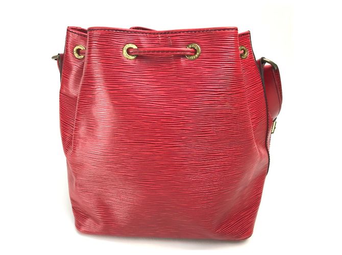 Noe Borsa a Spalla Petit Noé Epi Louis Vuitton Rosso - vista 2
