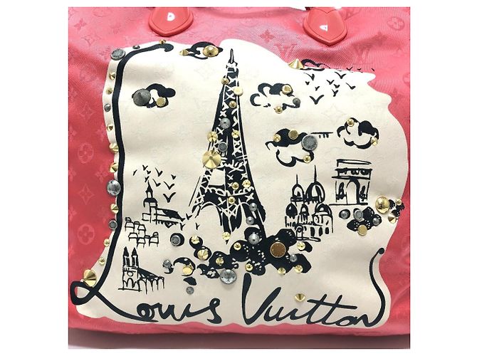 Louis Vuitton rosa Nylon Tote Bag Pink - Ansicht 4