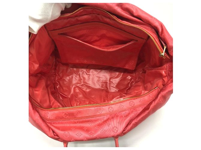 Louis Vuitton rosa Nylon Tote Bag Pink - Ansicht 9