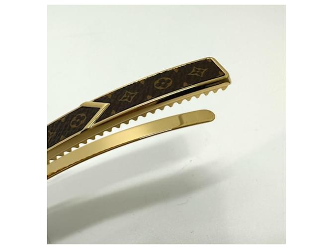 Accessorio per Capelli Barrette Loop Monogram Louis Vuitton Marrone - vista 10