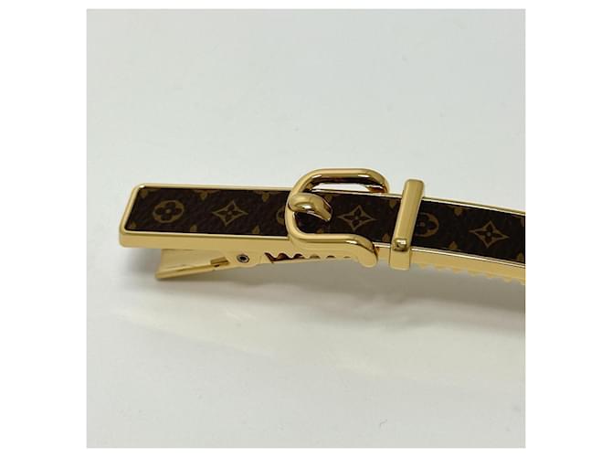 Accessorio per Capelli Barrette Loop Monogram Louis Vuitton Marrone - vista 3