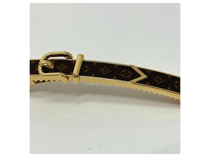Accessorio per Capelli Barrette Loop Monogram Louis Vuitton Marrone - vista 4