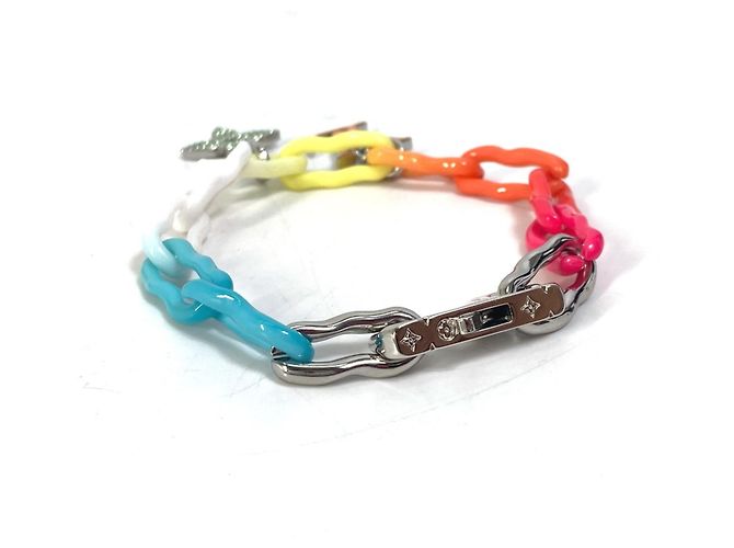 Bracciale Charm Arcobaleno Acquerello Louis Vuitton Multicolore - vista 3