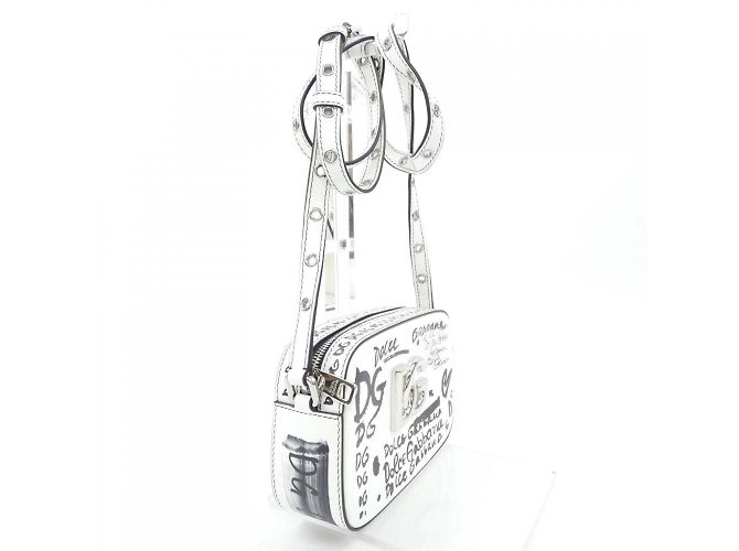 Borsa a mano nera e bianca Dolce & Gabbana Nero Bianco - vista 2