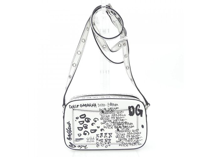 Borsa a mano nera e bianca Dolce & Gabbana Nero Bianco - vista 3
