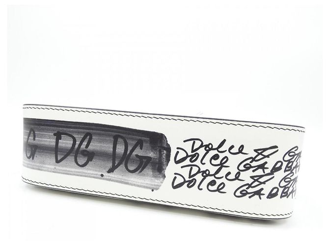 Borsa a mano nera e bianca Dolce & Gabbana Nero Bianco - vista 4