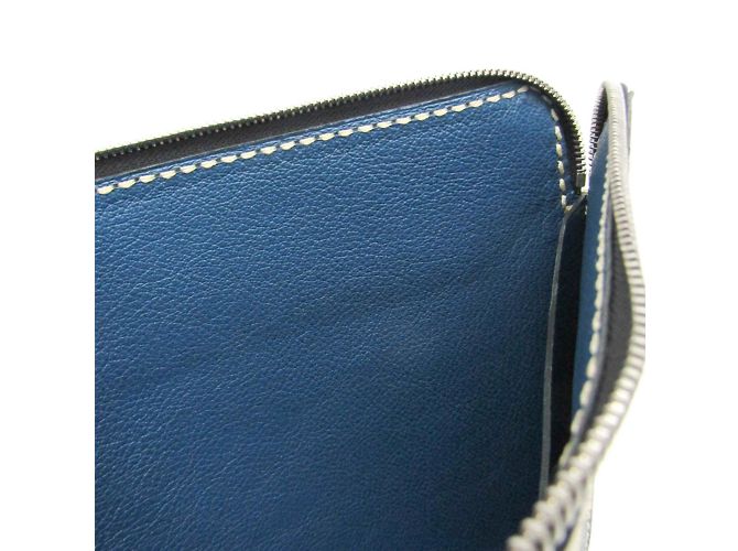 Bolso de mano de cuero Moreau Castaño Negro - vista 11