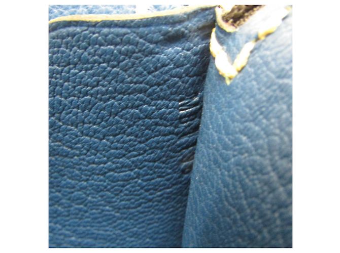 Bolso de mano de cuero Moreau Castaño Negro - vista 14