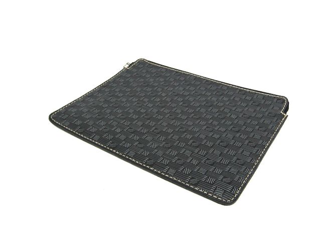 Bolso de mano de cuero Moreau Castaño Negro - vista 3