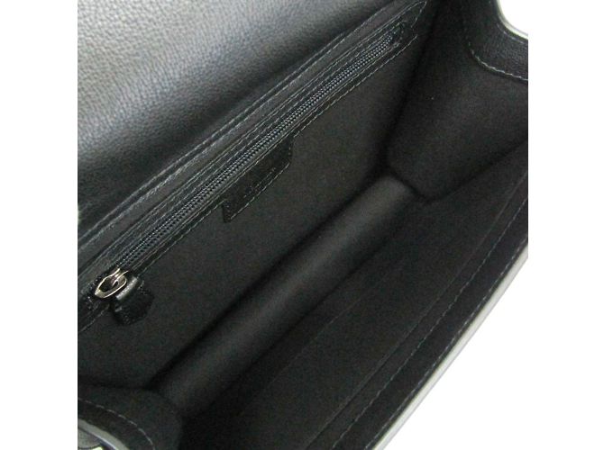 Borsa a tracolla con manico in legno Max Mara Nero - vista 4