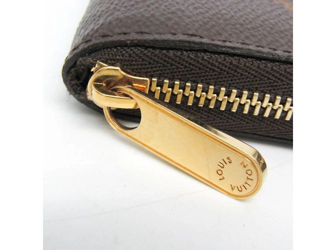 Monedero Zippy Monogram Reverse Louis Vuitton Castaño - vista 7