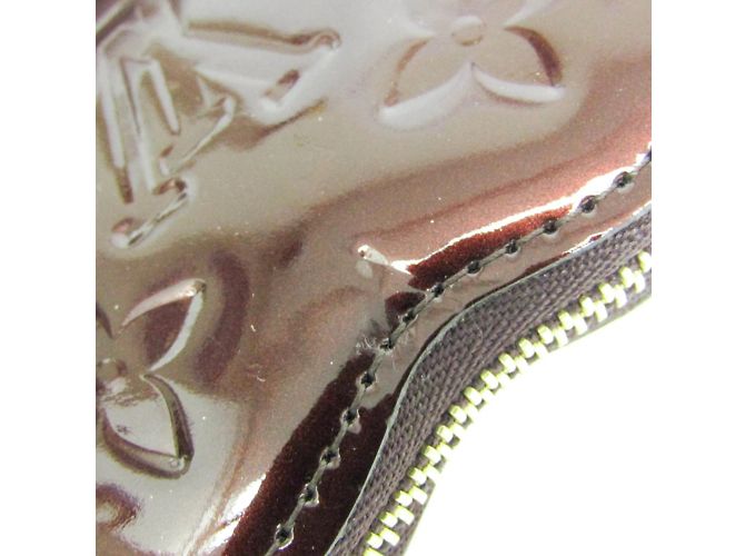Louis Vuitton Monogram Vernis Münzbörse Bordeaux - vista 10