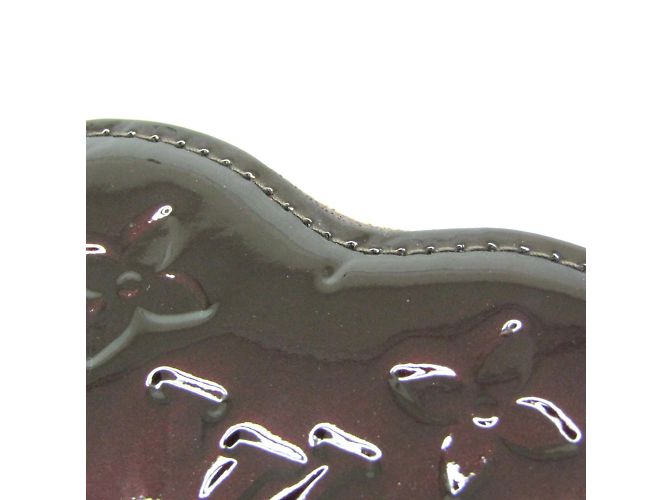 Louis Vuitton Monogram Vernis Münzbörse Bordeaux - vista 11
