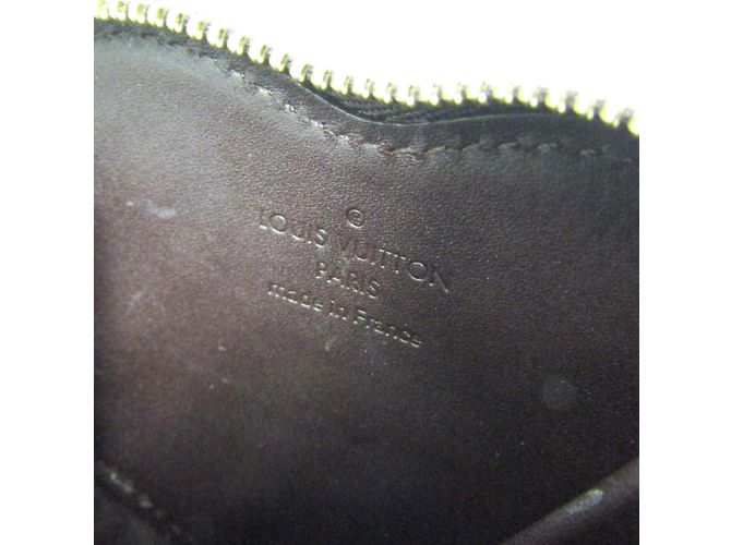 Louis Vuitton Monogram Vernis Münzbörse Bordeaux - vista 12
