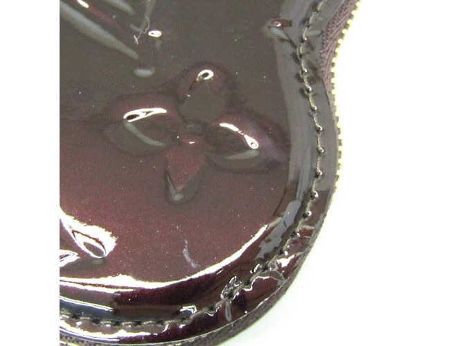 Louis Vuitton Monogram Vernis Münzbörse Bordeaux - vista 6