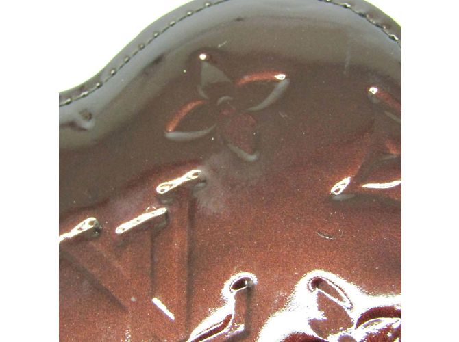 Louis Vuitton Monogram Vernis Münzbörse Bordeaux - vista 7