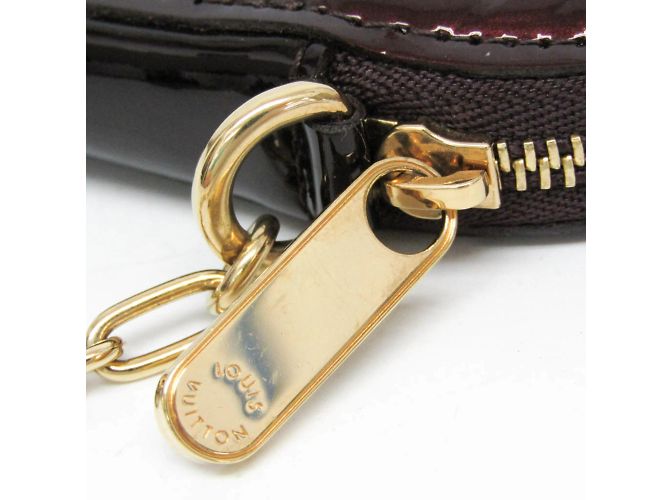 Louis Vuitton Monogram Vernis Münzbörse Bordeaux - vista 8