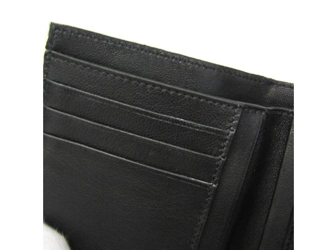 Billetera Compacta Envelope Balenciaga Negro Blanco roto - vista 11