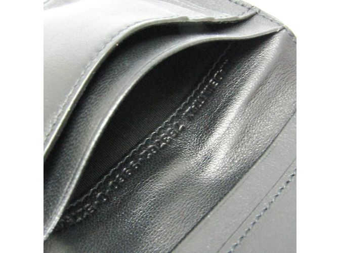 Billetera Compacta Envelope Balenciaga Negro Blanco roto - vista 15