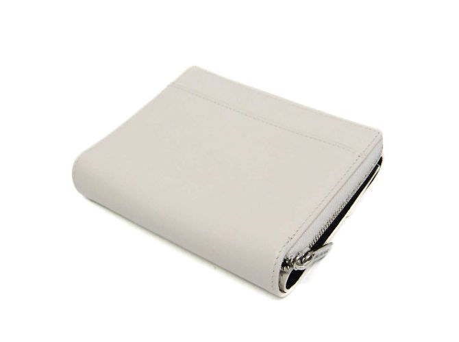 Billetera Compacta Envelope Balenciaga Negro Blanco roto - vista 3